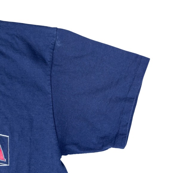 Vintage Atlanta Braves T Shirt Mens Large Navy Blue 1994 MLB Single Stitch Tee‎ - Picture 11 of 12